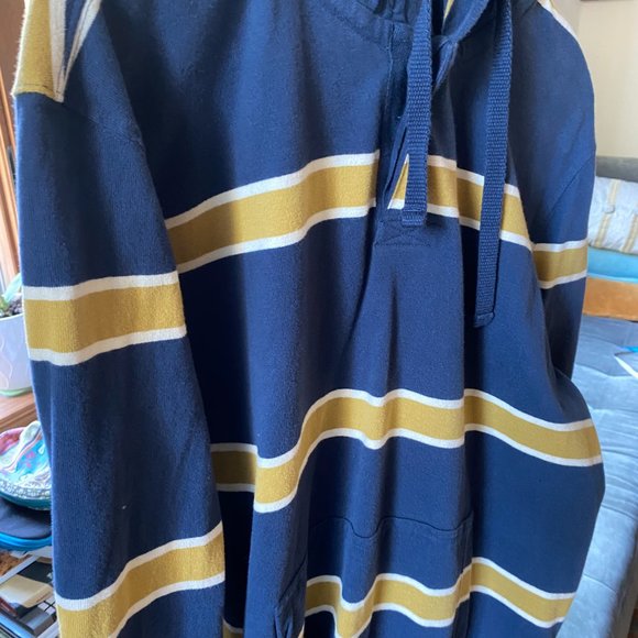 EUC Fat Face Striped Rugby Style Pull Over XXL - Picture 3 of 8
